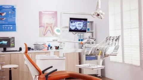 Dental exam room
