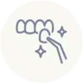 Dental veneer icon
